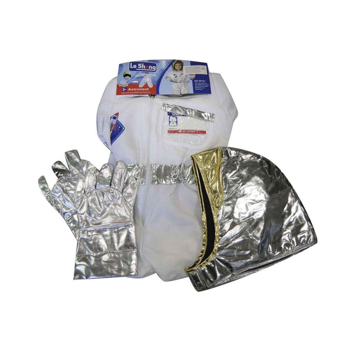 Disfraz Infantil de Astronauta Con Accesorios - Para Halloween 