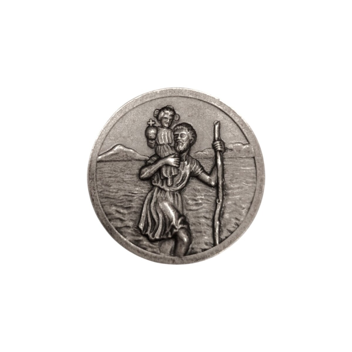 Medalla San Cristobal- Plata 925 - plateadouniforme 