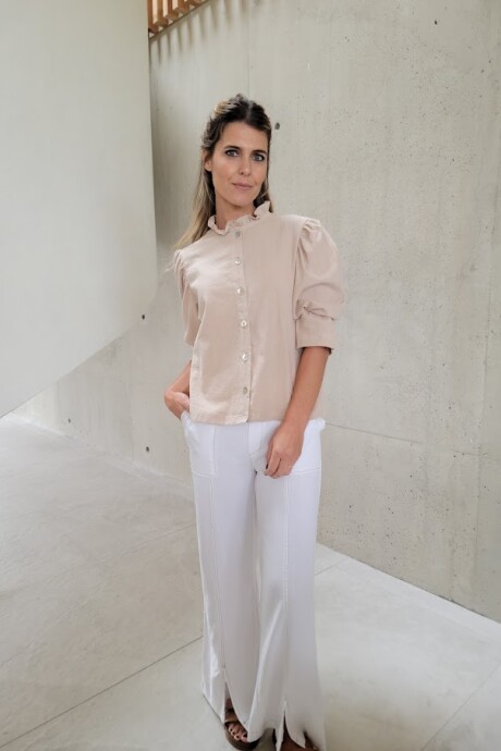 Camisa Carlotta Beige