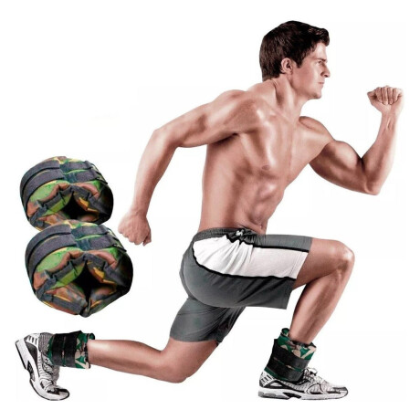 Par Tobi Pesas 4Kg Expert Tobilleras Muñequeras Fitness Running C/ Doble Velcro Verde