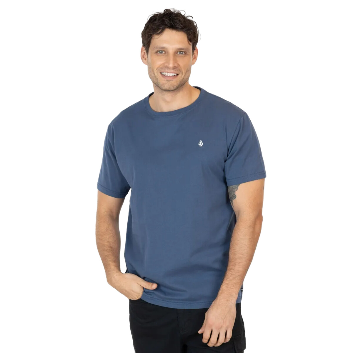 Remera Volcom Core Skate - Azul 