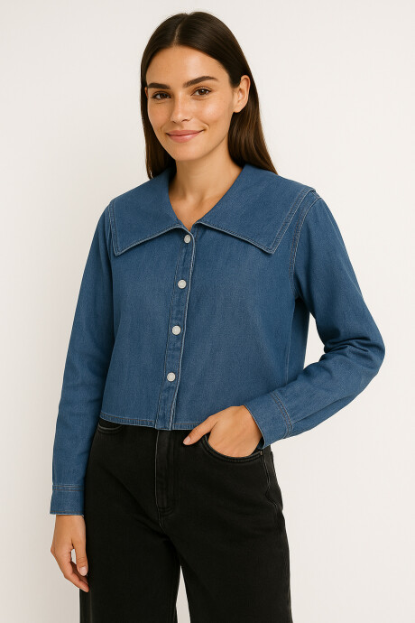 Camisa Ferny Azul Indigo