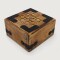 Caja De Madera Chica Flores Labradas