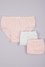 Pack x3 bombacha infantil Pinky girl