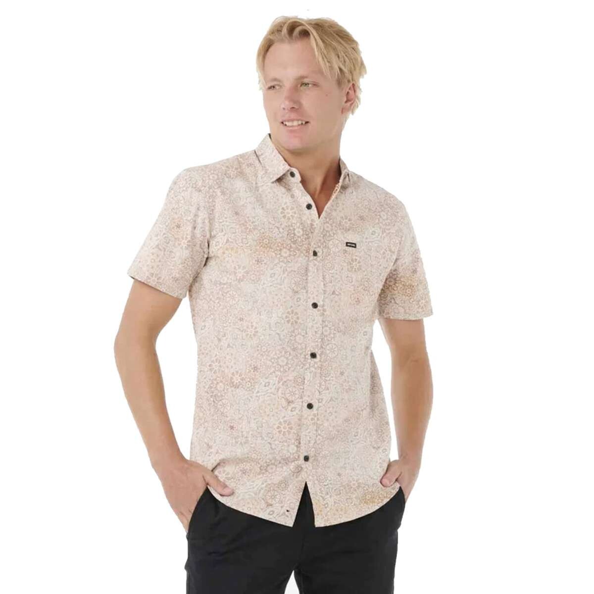 Camisa Rip Curl Spirograph - Terracota 