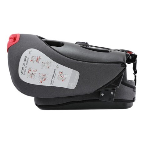 Silla butaca para auto Bebesit Smart plegable con posavaso + Isofix hasta 36kg Negro