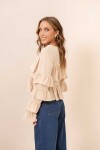 BLUSA SAVANNA BEIGE BLUSA SAVANNA BEIGE