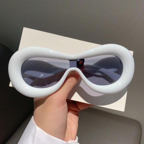 Lentes Ovalados Blanco