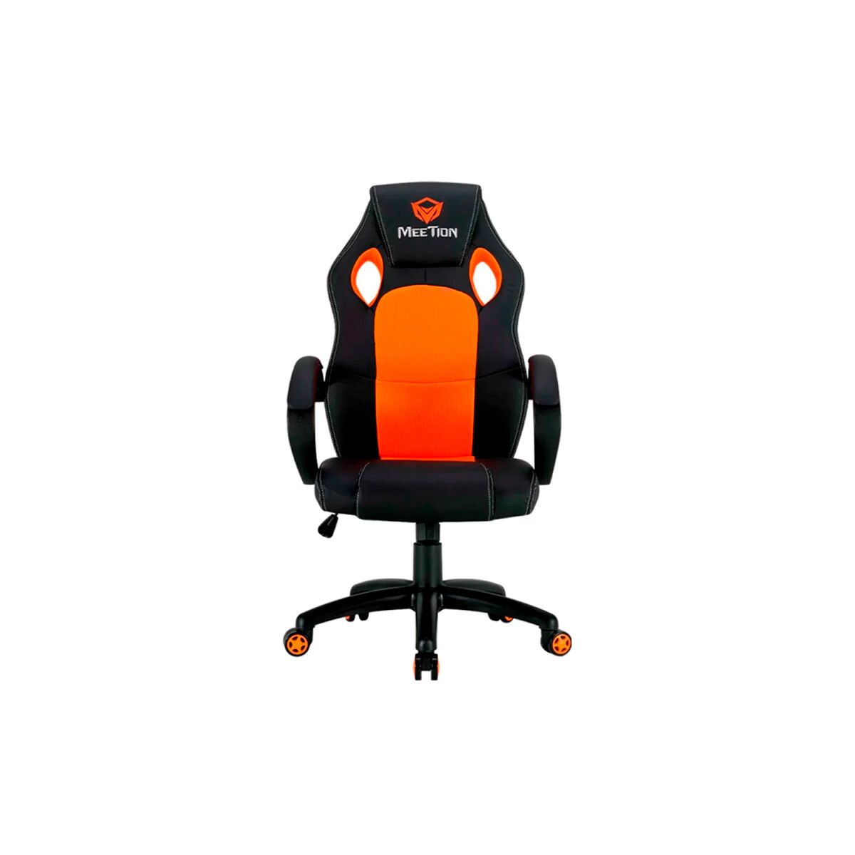 Silla Gamer Meetion Escritorio E-Sport Setup CHR05 Naranja y negro