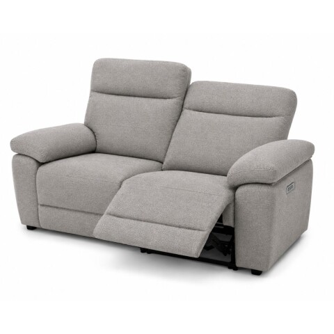 Sofá Recliner Eléctrica 3 Cuerpo Gris Sofá Recliner Eléctrica 3 Cuerpo Gris