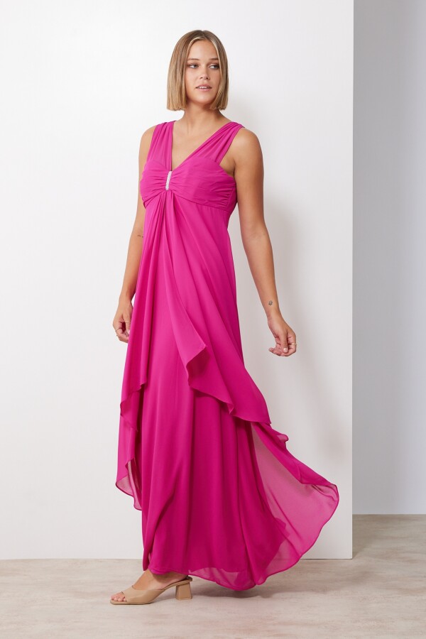 Vestido Maxi Colors FUCSIA