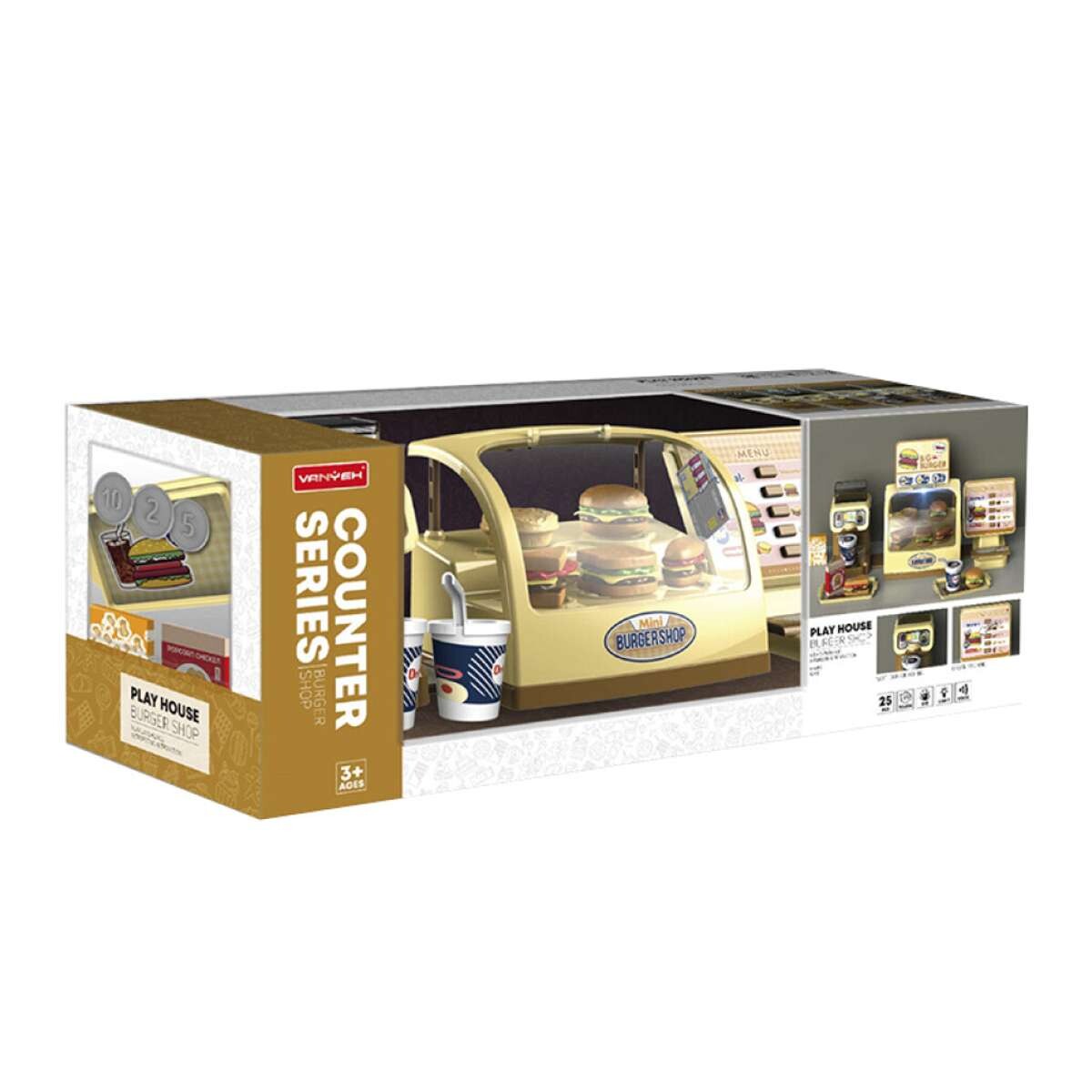 Kit Restaurante Comida Rápida - Música y Luz 