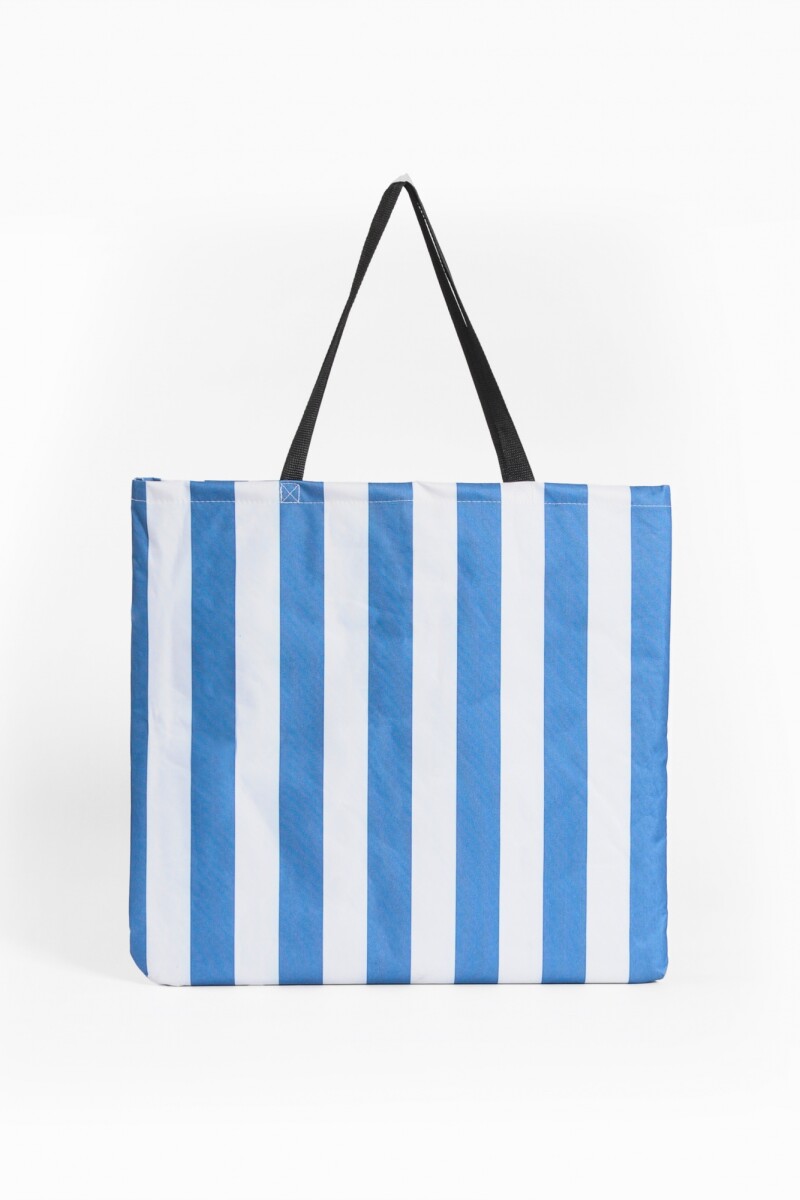 Reposera plegable azul