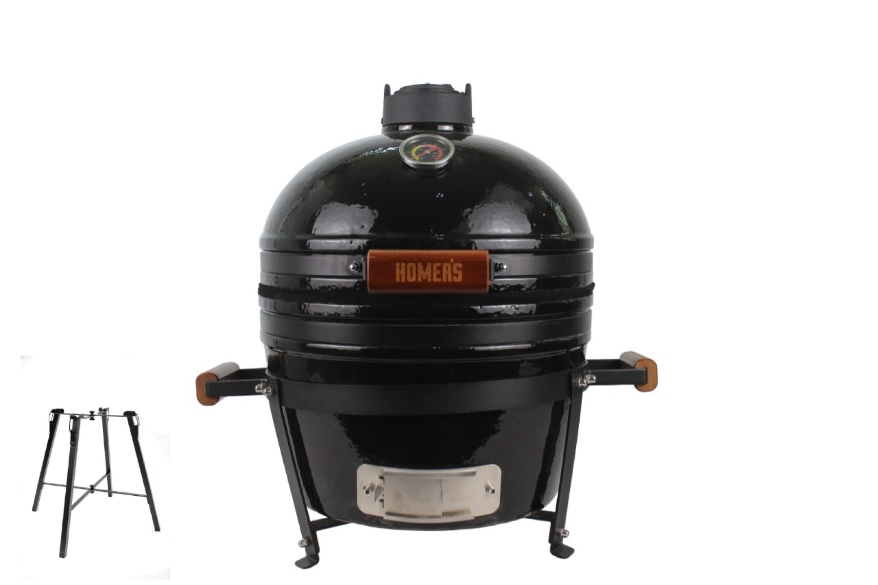 Kamado 16" con soporte elevador de obsequio 