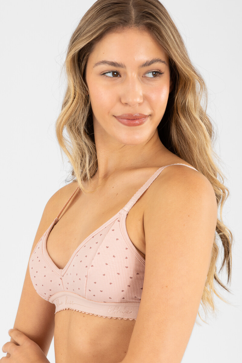 Top iris Rosa antique