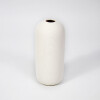 FLORERO CERAMICA BLANCO 3.5X25X10.5CM Unica