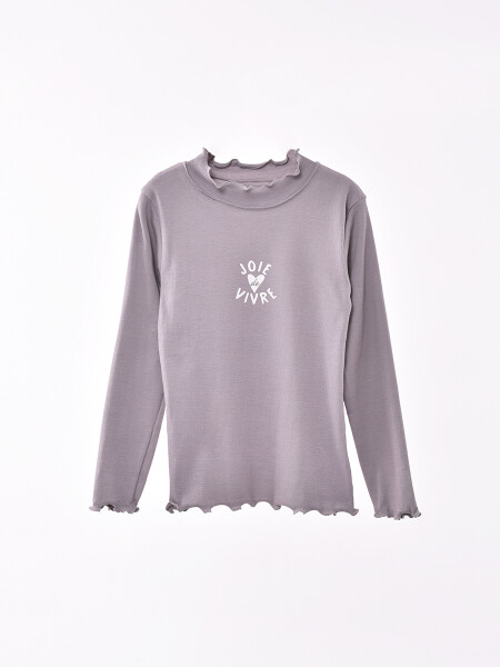 POLERA GIRL'S TEAM II GRIS
