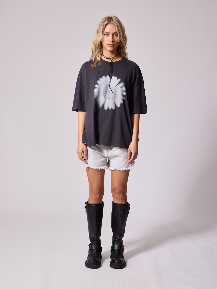 T-SHIRT SERINA DIXIE Gris Oscuro