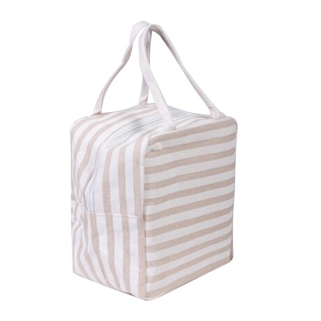 BOLSO LUNCHERA ALGODON BLANCO A527