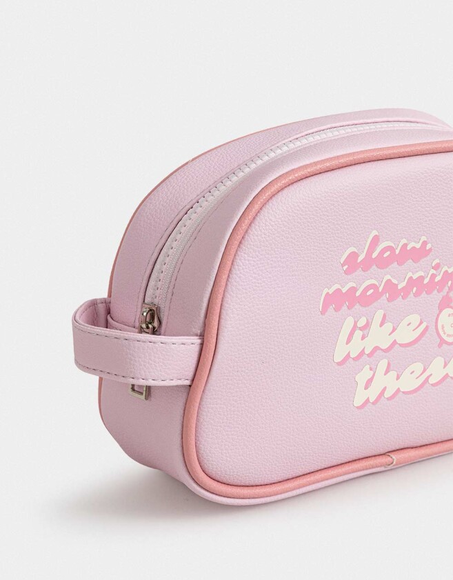 Porta Cosméticos Necessaires - Rosa Viejo