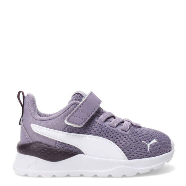 Championes Infantiles Puma Anzarun Lite Violeta - Blanco