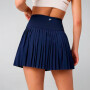 Faldas Hot Shot Pleated Classic Mini Skirt Mujer Deep Navy