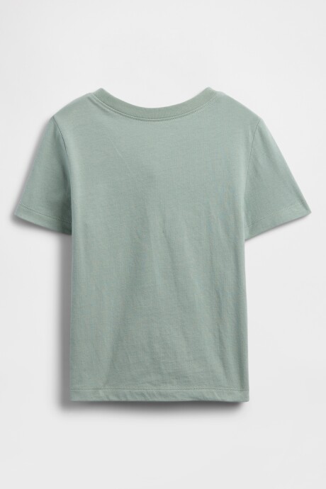 Remera Gràfico Toddler Niño Iceberg Green 16-5808