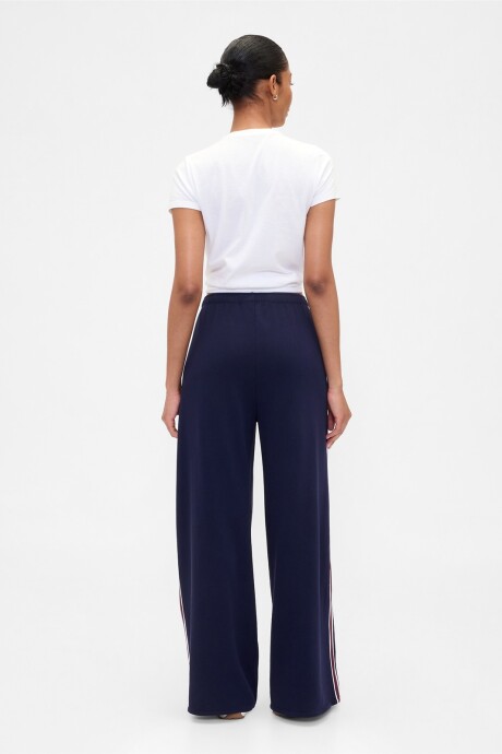 Pantalón Deportivo Super Baggy Mujer Navy Uniform