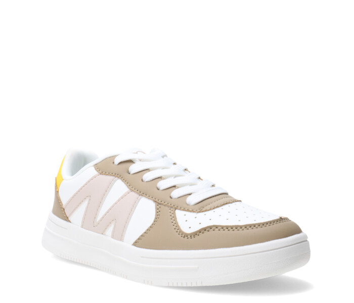 Deportivo VEJ acordonado Beige