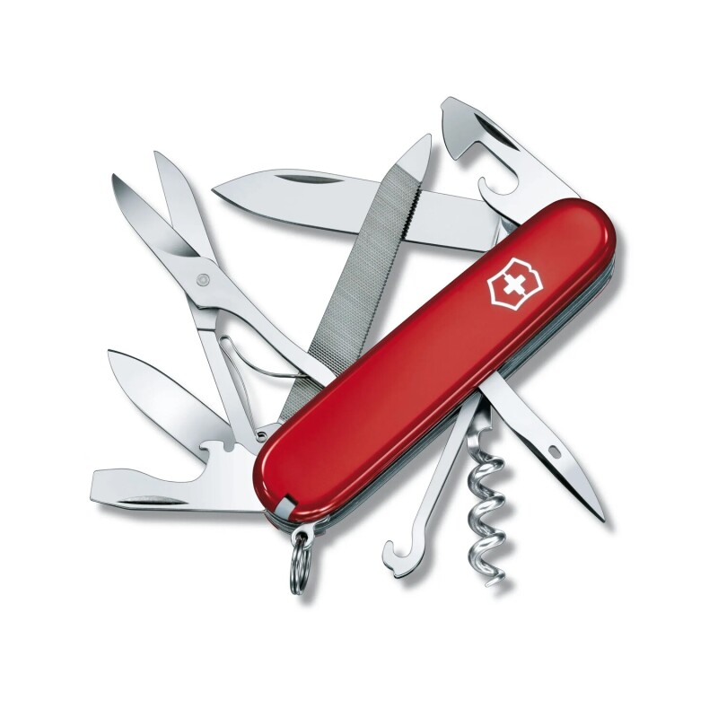 Navaja Suiza Victorinox Mountaineer 18 funciones Rojo