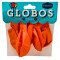Globos X10 Tamaño R12 Naranja Perlado