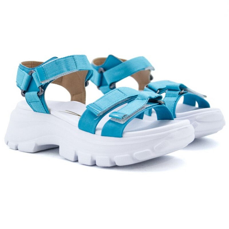 Sandalias - Vizzano - Vizzano Sandalia Feminina 3 de Mujer - 6440.109-16452 Azul