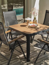 Mesa de jardín SIRDAL A91xL91 madera dura Mesa de jardín SIRDAL A91xL91 madera dura