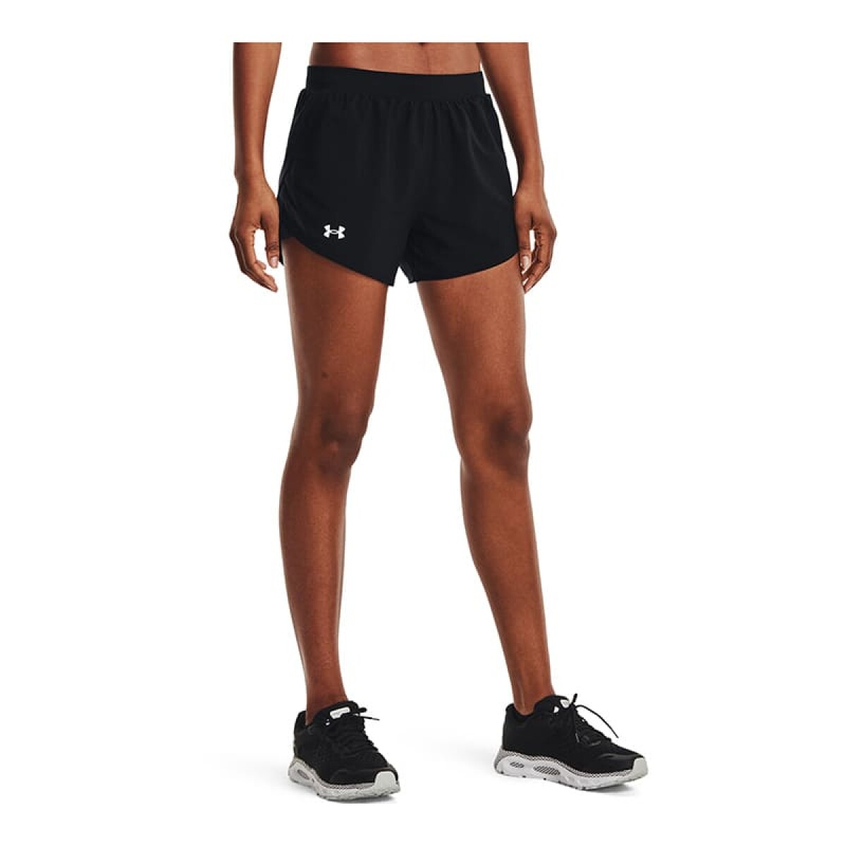 Short Under Armour UA FLY de Mujer - 196-001N11 - Negro 