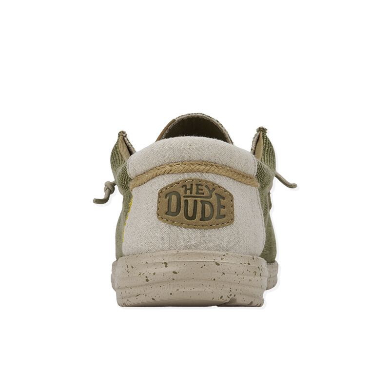 Zapatos Hey Dude Wally Coastline Jute Verde