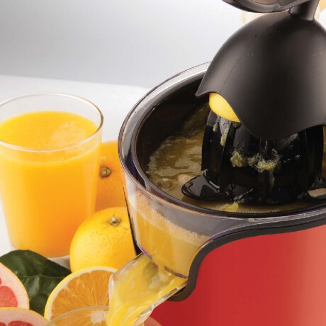 EXTRACTOR DE CÍTRICOS PEABODY 100W ROJO PE-EC402R
