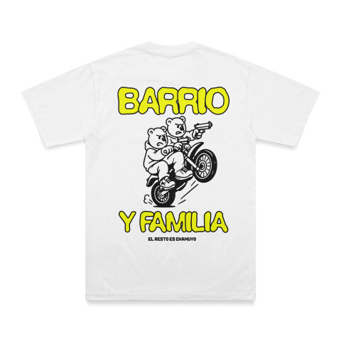 REMERA REGULAR - BARRIO Y FAMILIA REMERA REGULAR - BARRIO Y FAMILIA