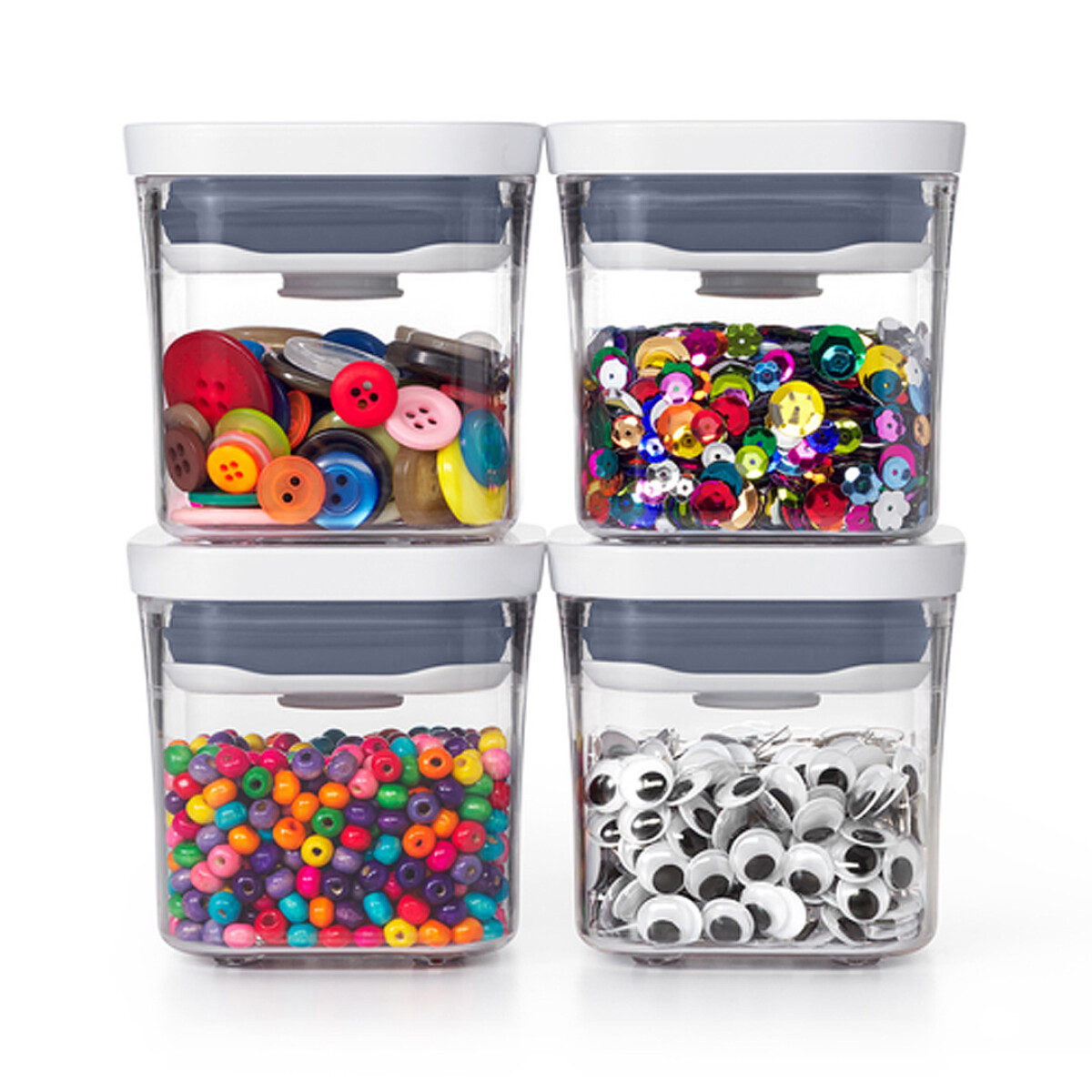 OXO GG JUEGO DE 4 MINI RECIPIENTES POP 
