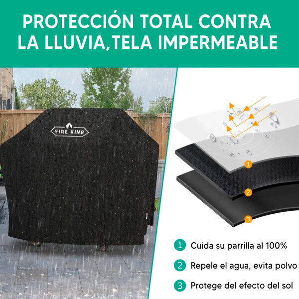 Cobertor Para Parrilla Fire King Kyq M22 COBERTOR DE LLUVIA FIRE KING KYQ M22