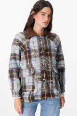 Chaqueta Firewood Cuadrille Celeste