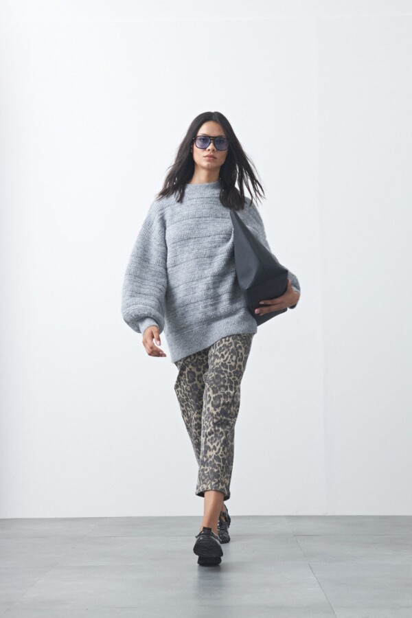SWEATER NEVADA Gris Melange