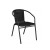 Silla ratan Negro