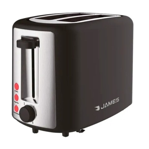 Tostadora James 6 Niveles Acero Inoxidable 2 Panes 800w Tostadora James 6 Niveles Acero Inoxidable 2 Panes 800w