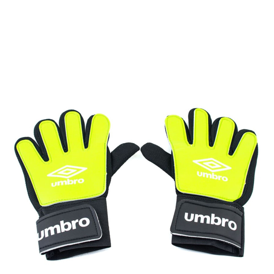 Guantes de Hombre Umbro Golero Adulto Verde Lima - Negro - Blanco
