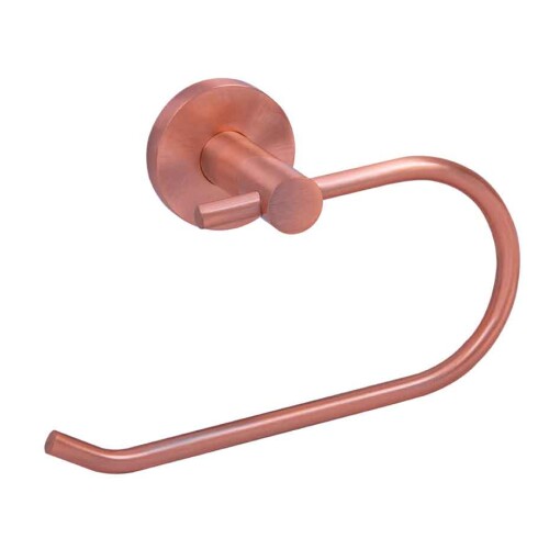 PORTA ROLLO TERMINACION COBRE AÑEJO 17.5CM AQUALIA 000