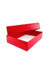 Caja Rectangular 20x30x9 cm ROJO