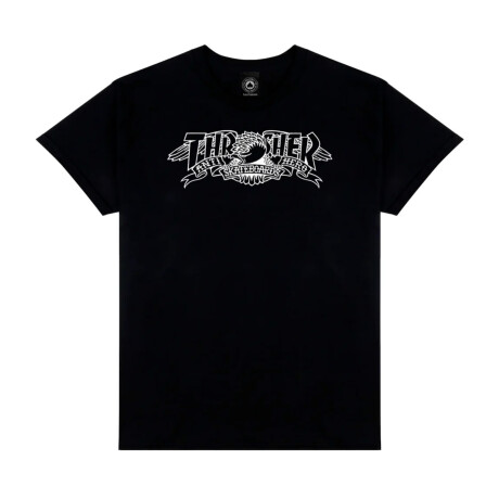 Remera Thrasher Anti Hero - Negro Remera Thrasher Anti Hero - Negro