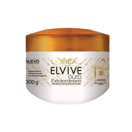 Crema De Tratamiento L'Oréal Paris Elvive Óleo Extraordinario Nutrición Intensa 300g Crema De Tratamiento L'Oréal Paris Elvive Óleo Extraordinario Nutrición Intensa 300g