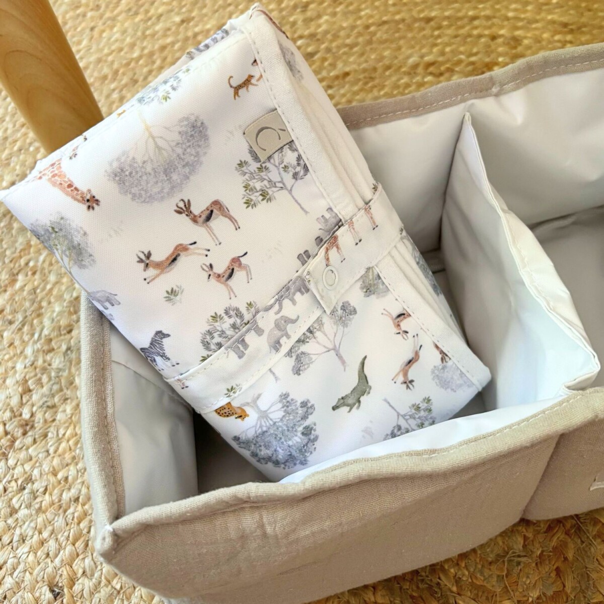 Cambiador Travel Mat - Savanna Gris 