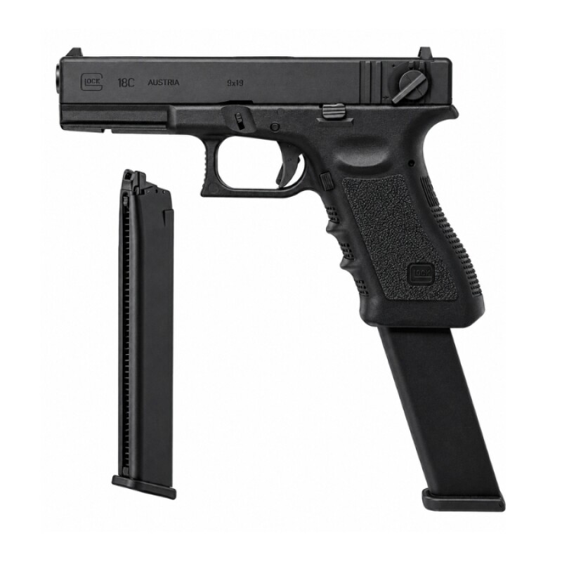 Replica Glock 18c Umarex Cal. 6mm + Cargador Extra Replica Glock 18c Umarex Cal. 6mm + Cargador Extra